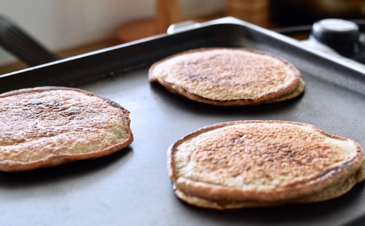 Apple Cinnamon Pancakes | Gluten-Free, Diary-Free